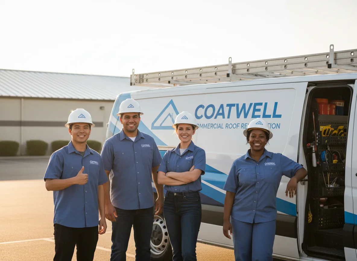 Commercial roof coating company in Millwood, GA